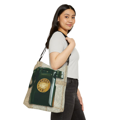 Echoes of Nostalgia Adjustable Tote Bag