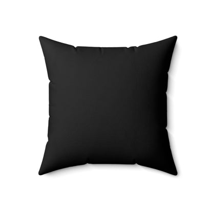 Take the Road Less Traveled Spun Polyester Square Pillow