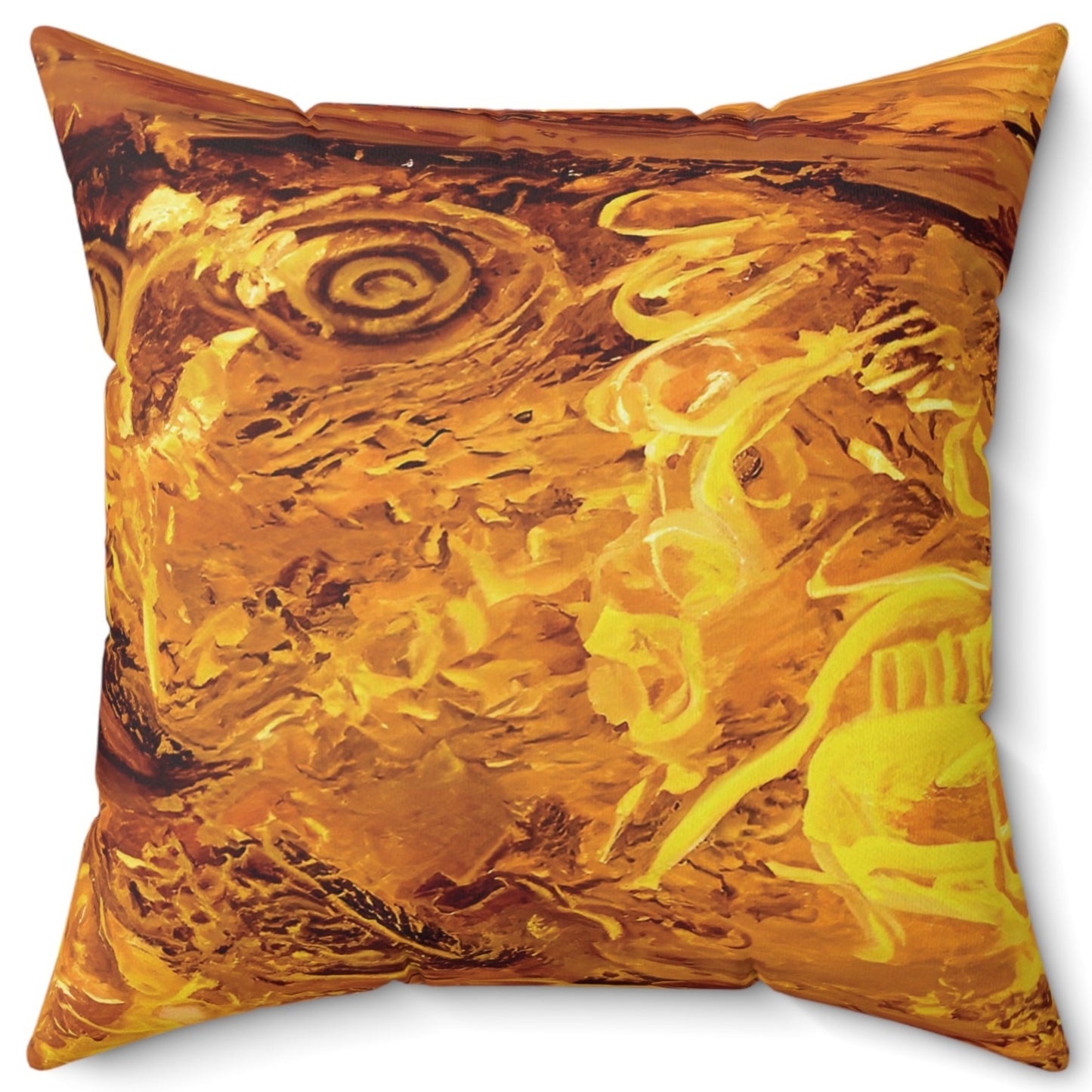 Dreaming Spun Polyester Square Pillow