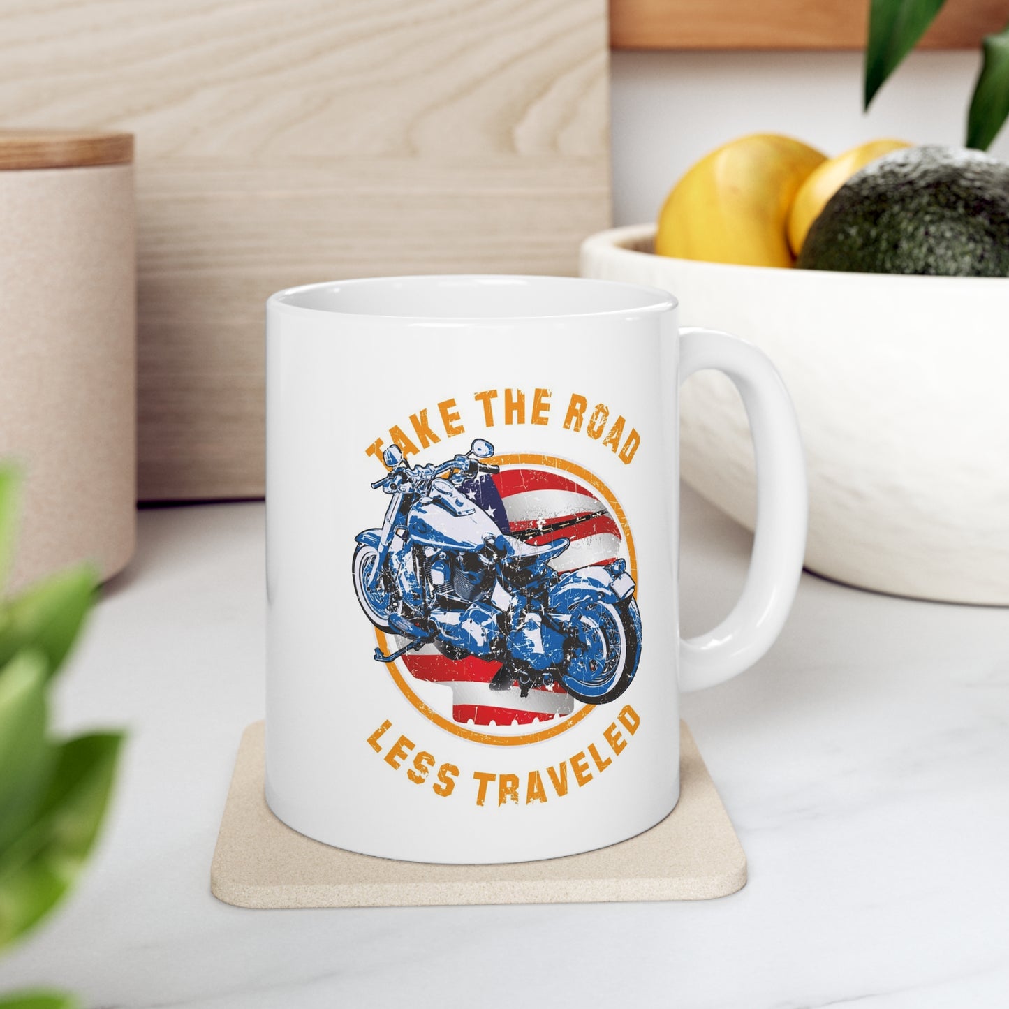 Take the road less traveled USA Version Ceramic Mug 11oz