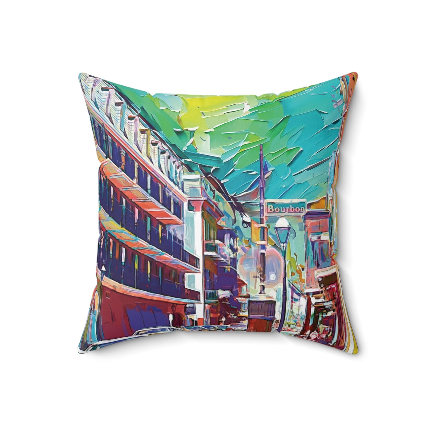 The French Quarter Spun Polyester Square Pillow