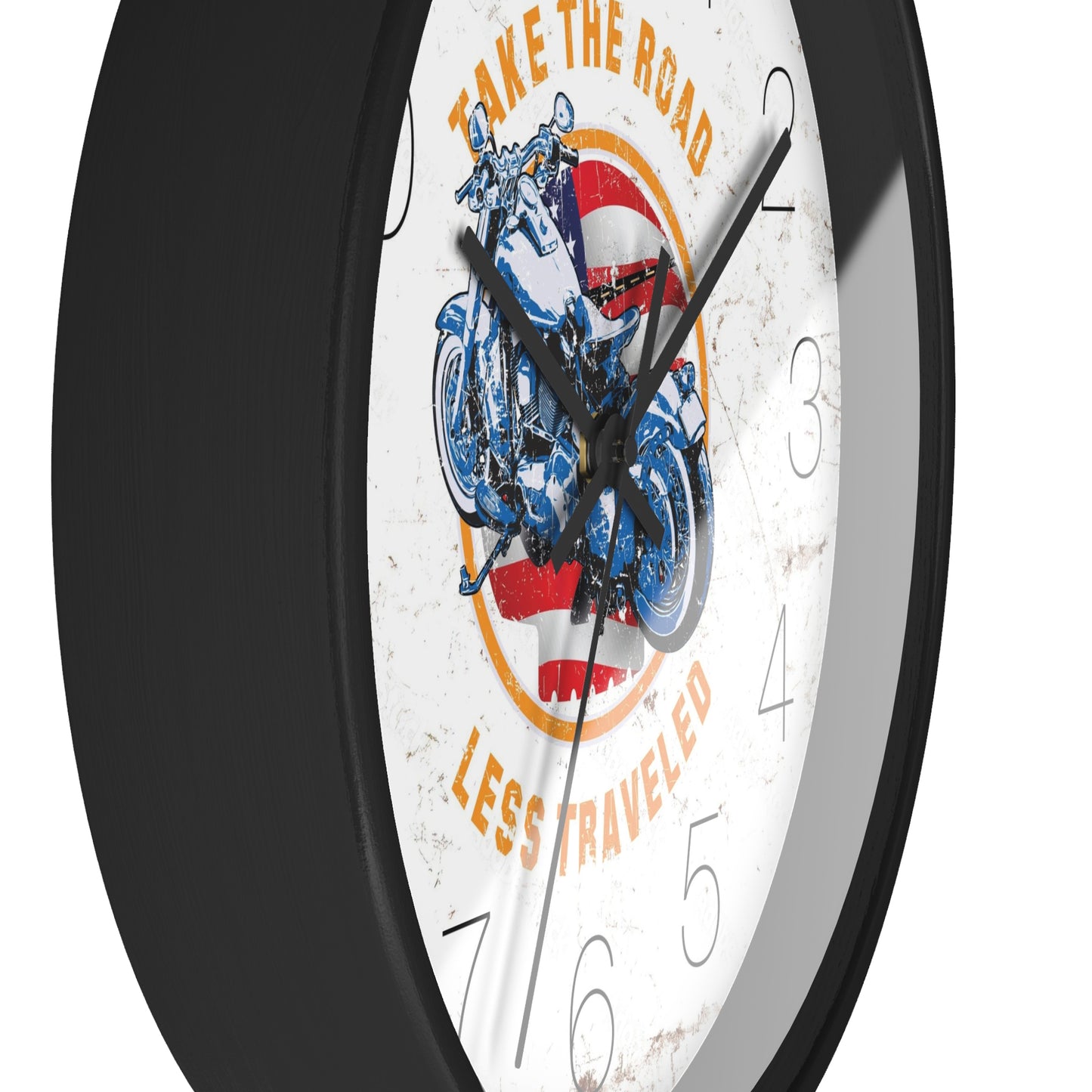 Take the road less traveled USA Version Wall Clock