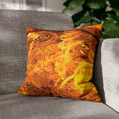 Dreaming Spun Polyester Square Pillow