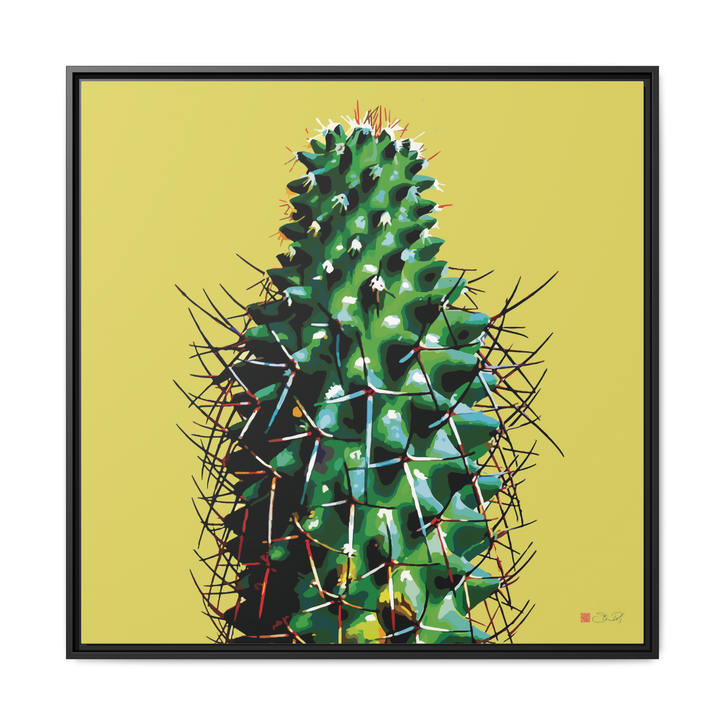 Give Me Space - 36x36" Framed Canvas