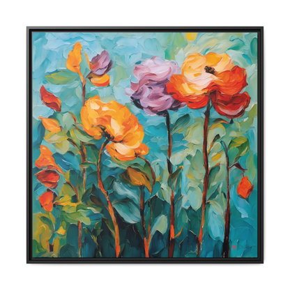 How does your garden grow? - 36x36" Framed Canvas
