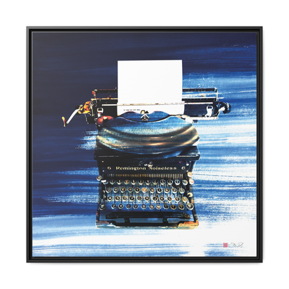 The Old Man - 36x36" Framed Canvas