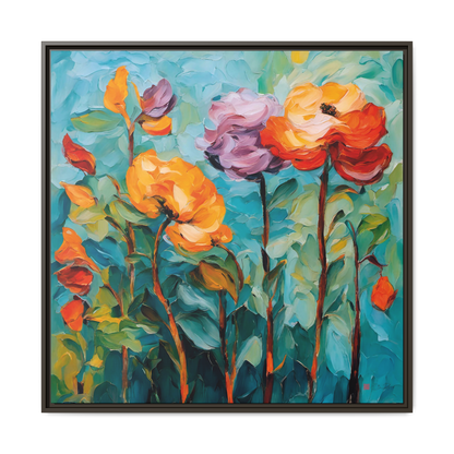How does your garden grow? - 36x36" Framed Canvas