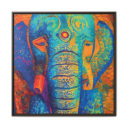 Mystic Mourning - 36x36" Framed Canvas
