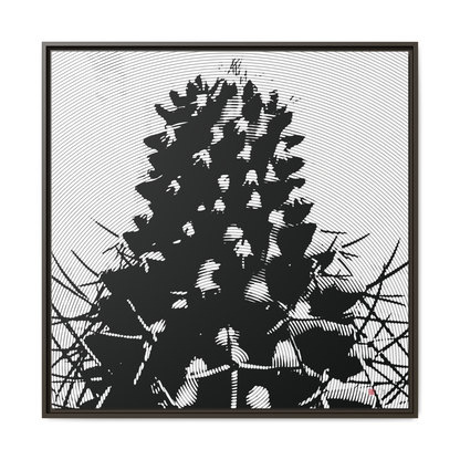 Darkside of Nature - 36x36" Framed Canvas