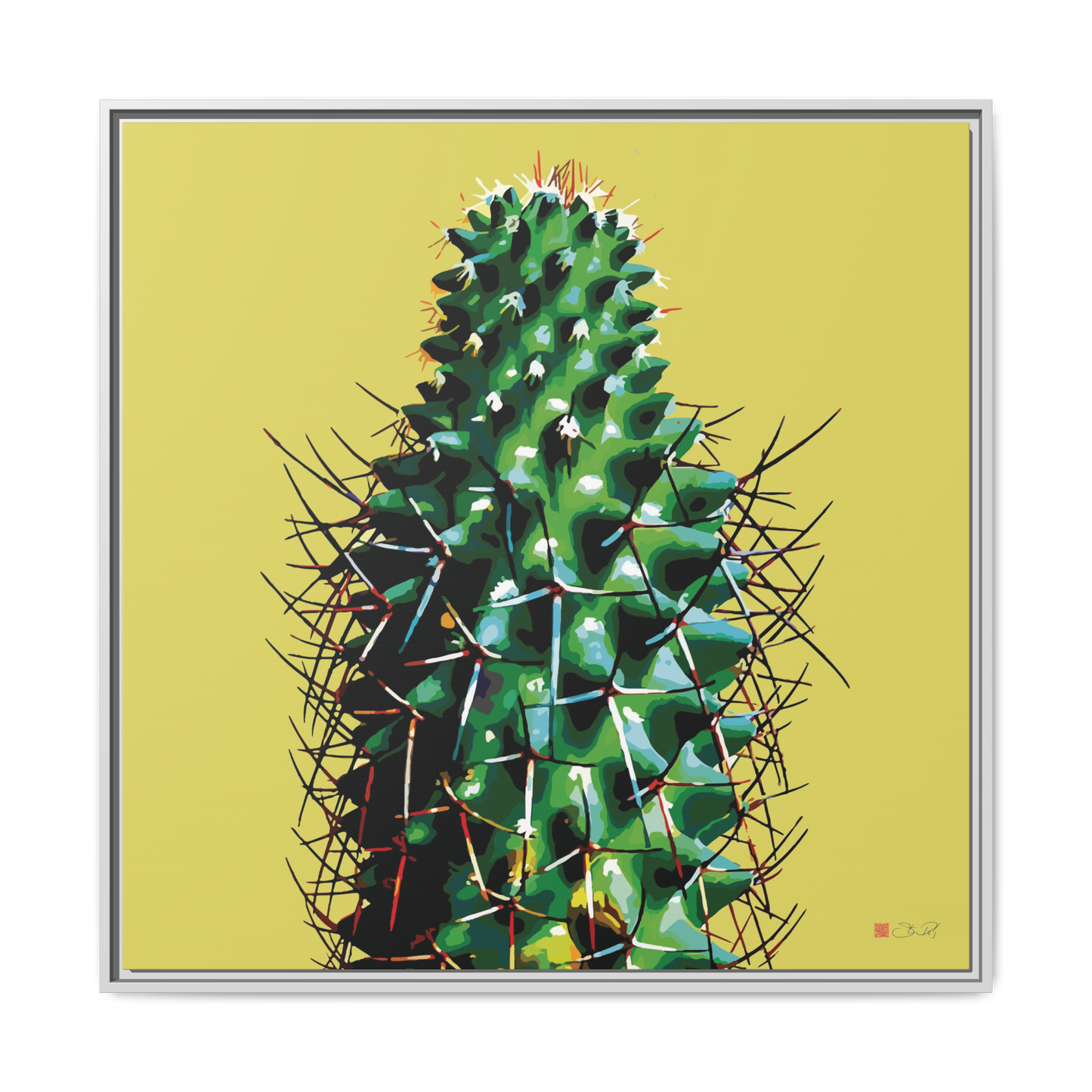 Give Me Space - 36x36" Framed Canvas