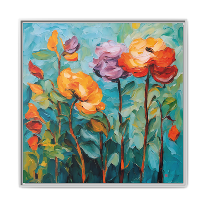 How does your garden grow? - 36x36" Framed Canvas
