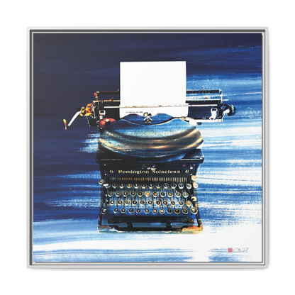 The Old Man - 36x36" Framed Canvas