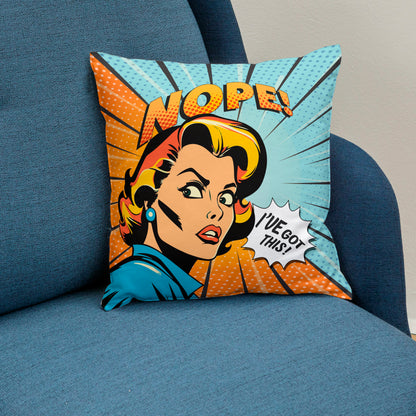 I've got this! Spun Polyester Square Pillow