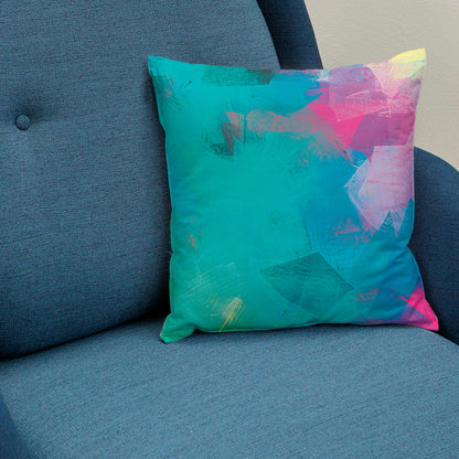 It's Raining Outside Spun Polyester Square Pillow