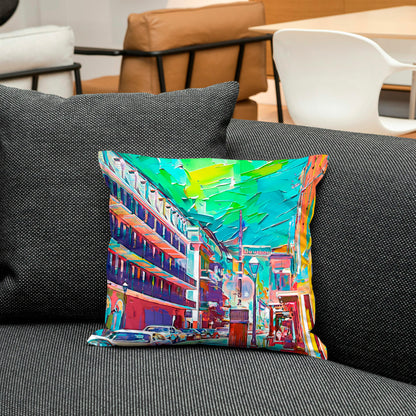 The French Quarter Spun Polyester Square Pillow