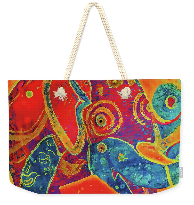 Elephant Regalia - Weekender Tote Bag