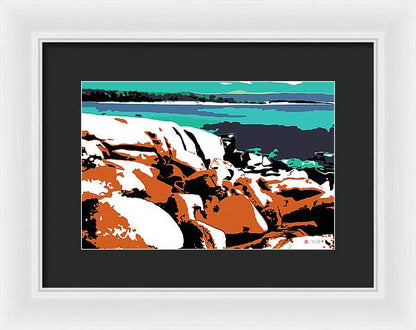 Bay of Fires - Framed Print