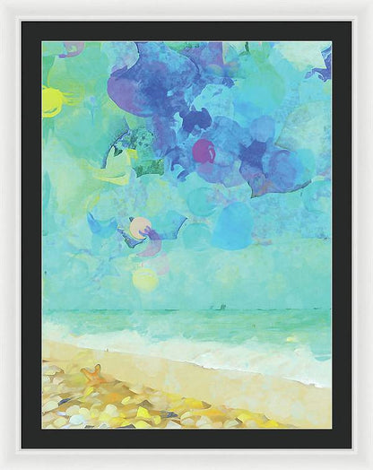 Beachcombing - Framed Print