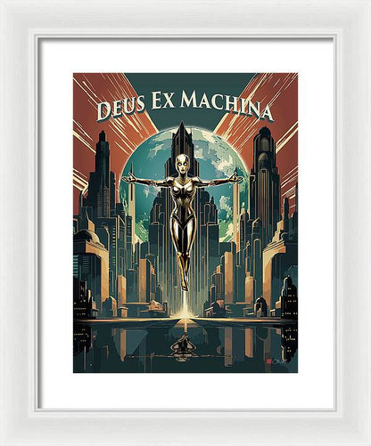 Deus Ex Machina - Framed Print