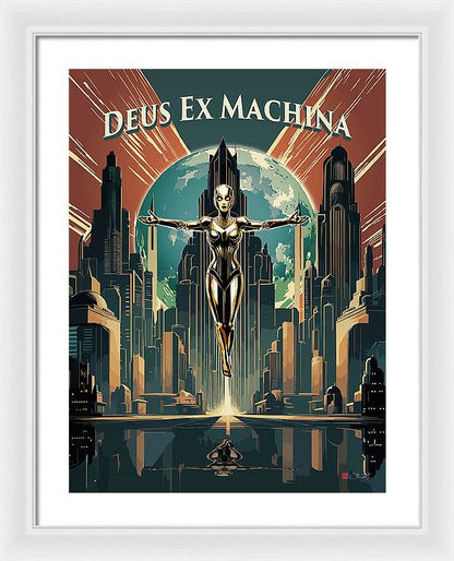 Deus Ex Machina - Framed Print