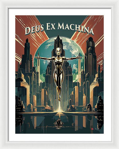 Deus Ex Machina - Framed Print