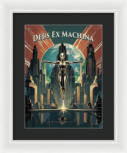 Deus Ex Machina - Framed Print