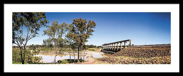 EJ Beardmore Dam Qld - Framed Print