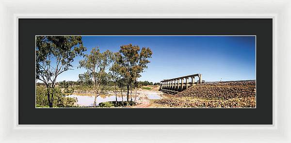 EJ Beardmore Dam Qld - Framed Print