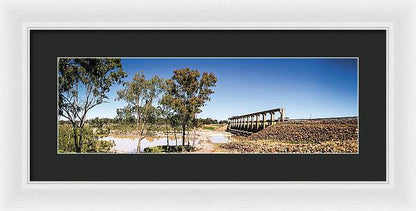 EJ Beardmore Dam Qld - Framed Print