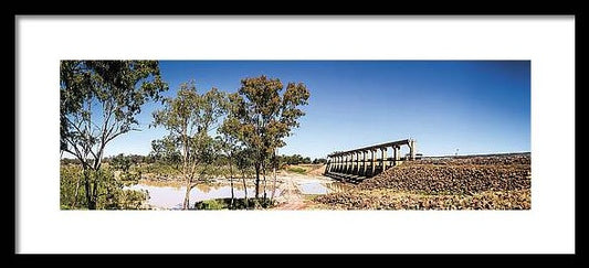 EJ Beardmore Dam Qld - Framed Print