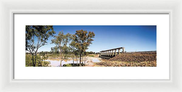 EJ Beardmore Dam Qld - Framed Print