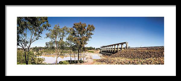 EJ Beardmore Dam Qld - Framed Print