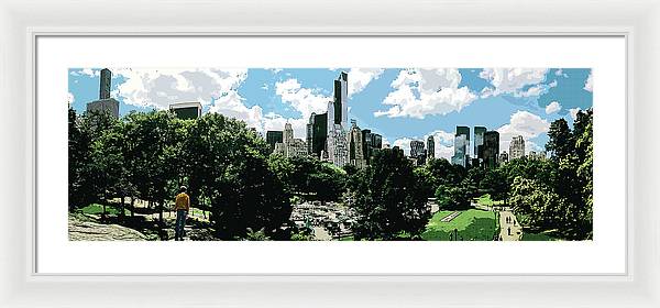 Explorer. Central Park - Framed Print - vrmediadecor.vrmedia.com.au