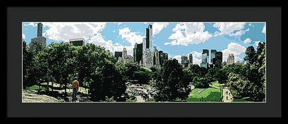 Explorer. Central Park - Framed Print - vrmediadecor.vrmedia.com.au