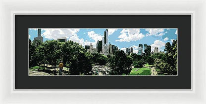 Explorer. Central Park - Framed Print - vrmediadecor.vrmedia.com.au