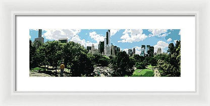 Explorer. Central Park - Framed Print - vrmediadecor.vrmedia.com.au