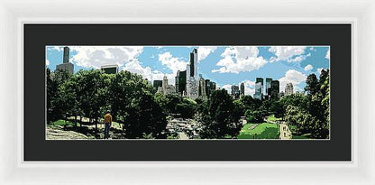 Explorer. Central Park - Framed Print - vrmediadecor.vrmedia.com.au