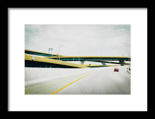 Life is a - Framed Print