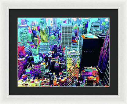 Manhattan - Framed Print