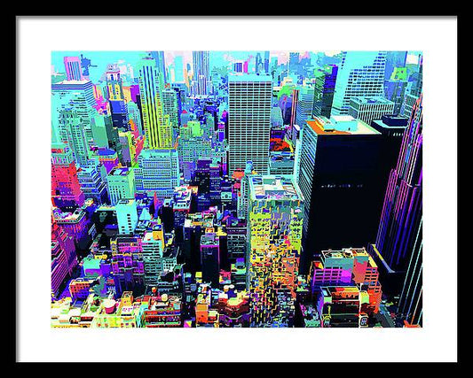 Manhattan - Framed Print