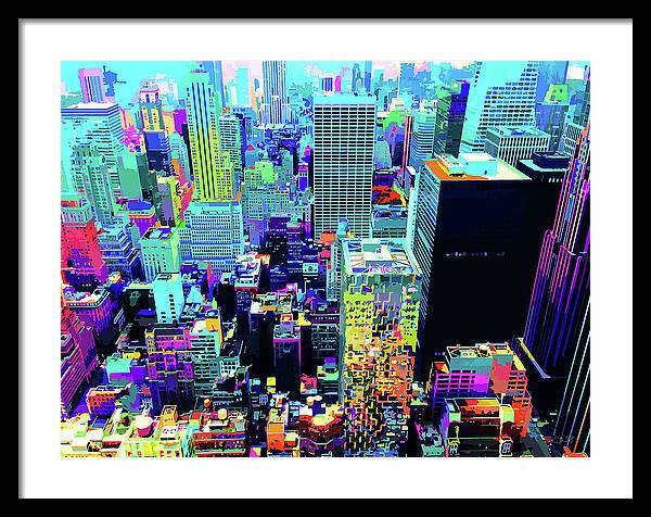 Manhattan - Framed Print