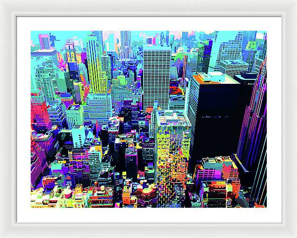 Manhattan - Framed Print