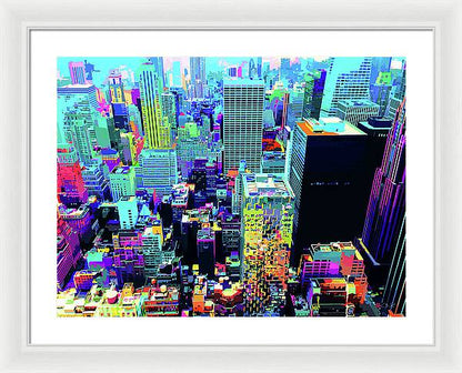 Manhattan - Framed Print