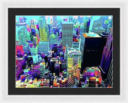 Manhattan - Framed Print