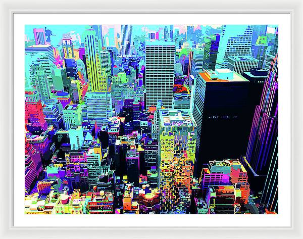 Manhattan - Framed Print