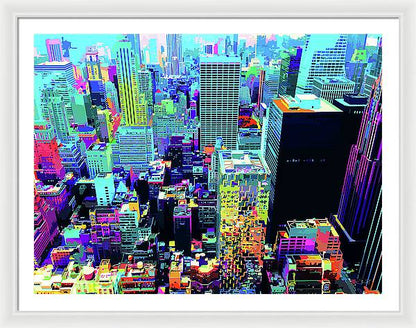 Manhattan - Framed Print