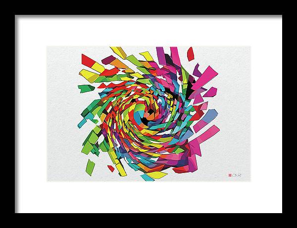 Primary Wave - Framed Print