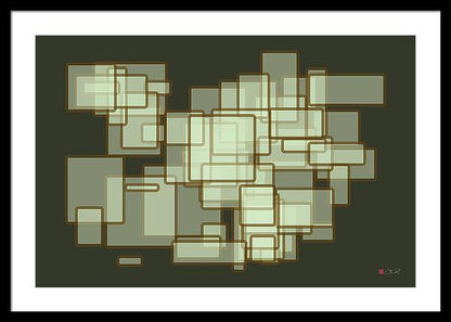 Retro Metropolis - Framed Print