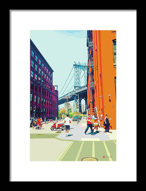 Summer in Dumbo - Framed Print