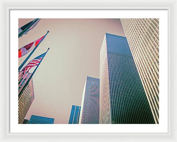 Avenue of the Americas - Framed Print